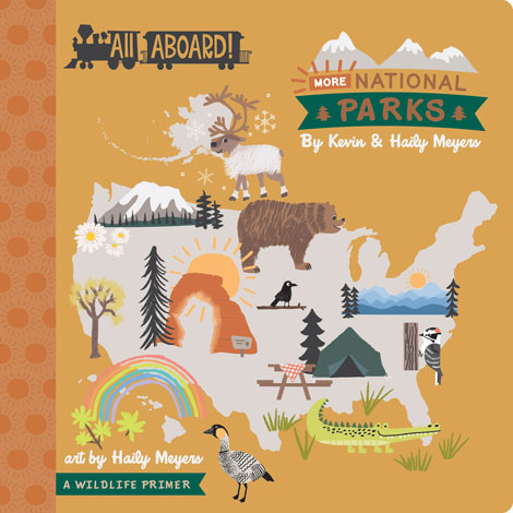 Cover of All Aboard! More National Parks
