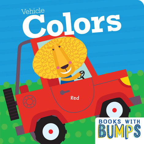 Cover of Books with Bumps Vehicle Colors