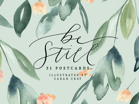 Cover of Be Still 31 Postcards