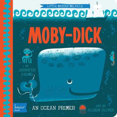 Cover of Moby-Dick: A BabyLit Ocean Primer