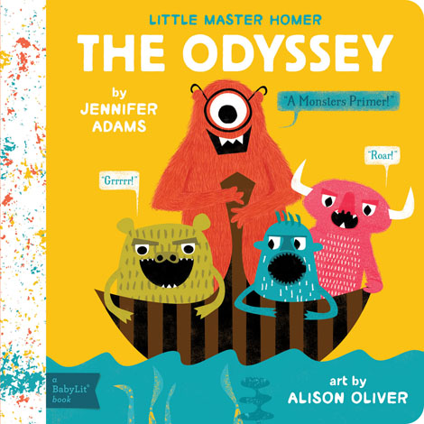 Cover of The Odyssey: A BabyLit Monsters Primer