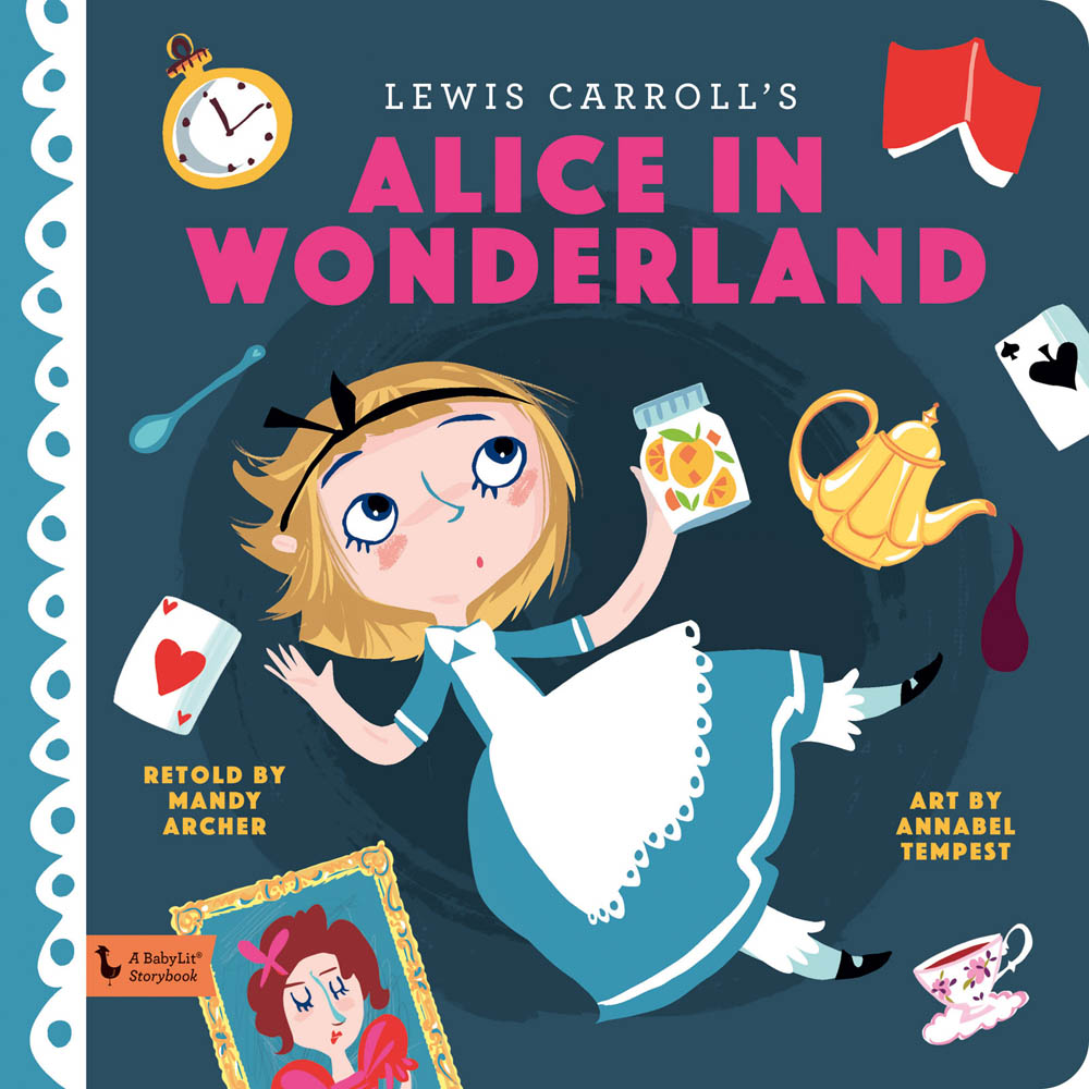 Cover of Alice in Wonderland: A BabyLit Storybook