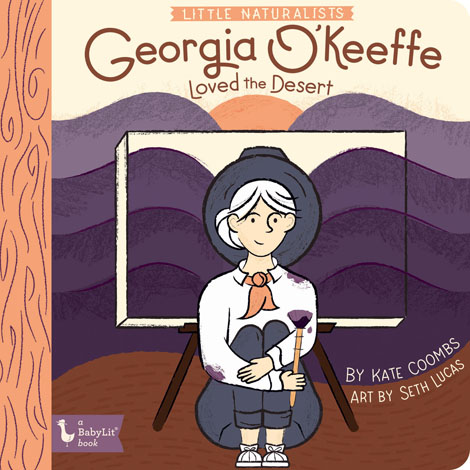 Cover of Little Naturalists: Georgia O'Keeffe Loved the Desert
