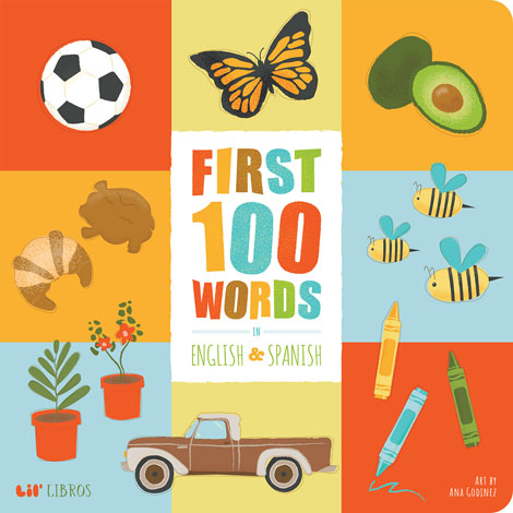 Cover of First 100 Words in English & Spanish