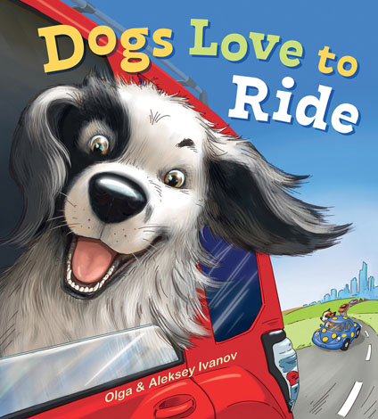 Cover of Dogs Love to Ride