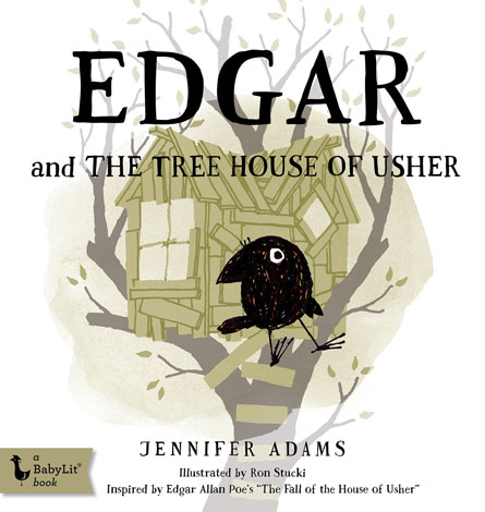 Cover of Edgar and the Tree House of Usher: A BabyLit Board Book