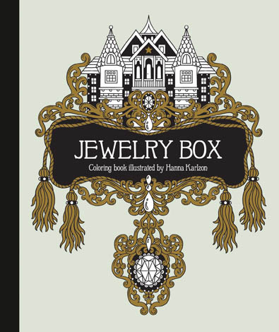 Cover of Jewelry Box Coloring Book
