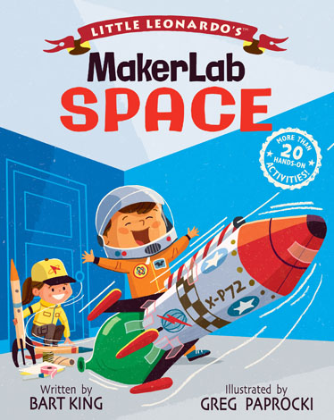 Cover of Little Leonardo’s MakerLab: Space