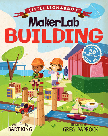 Cover of Little Leonardo’s MakerLab: Building