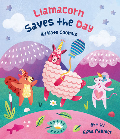 Cover of Llamacorn Saves the Day!