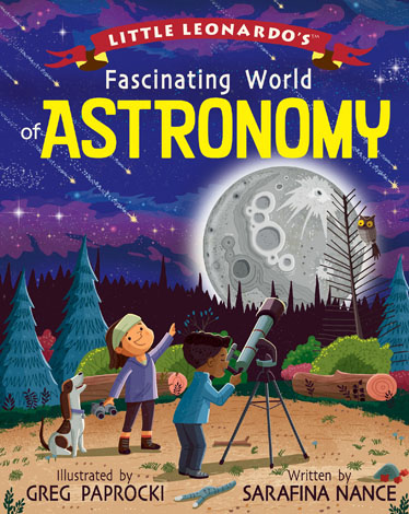 Cover of Little Leonardo’s Fascinating World of Astronomy