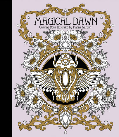 Cover of Magical Dawn Coloring Book