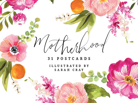 Cover of Motherhood: 31 Postcards