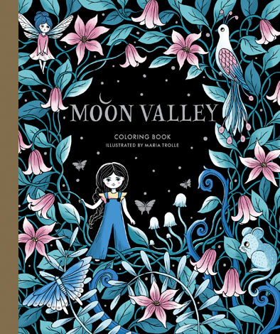 Cover of Moon Valley Coloring Book