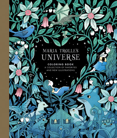 Cover of Maria Trolle’s Universe Coloring Book