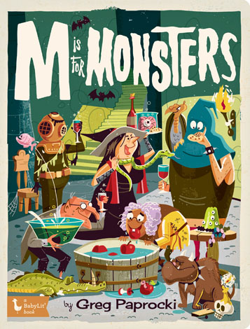 Cover of M Is for Monsters