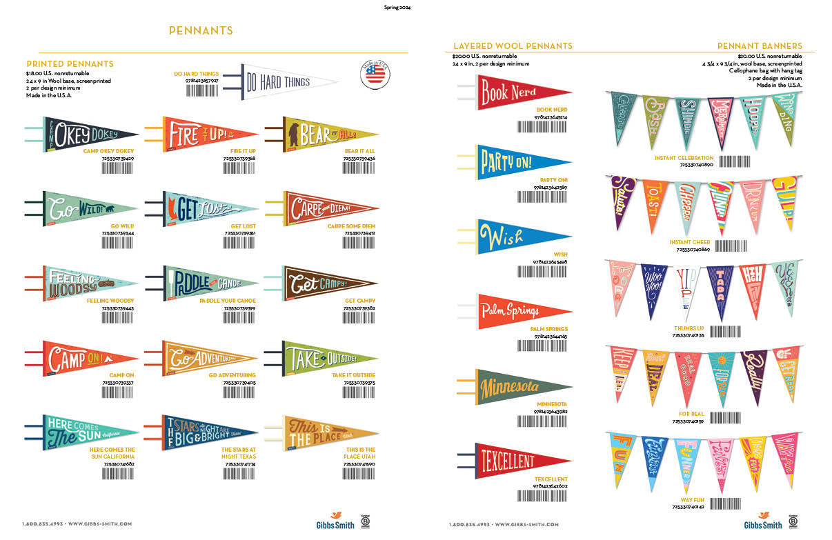 Pennants page