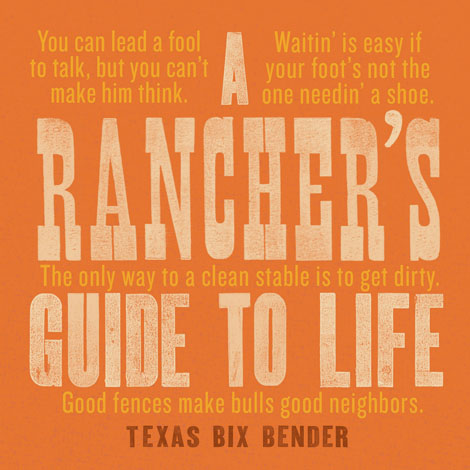 Cover of A Rancher's Guide to Life