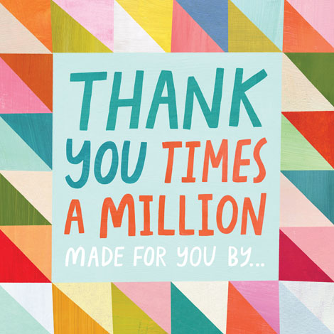 Cover of Thank You Times a Million
