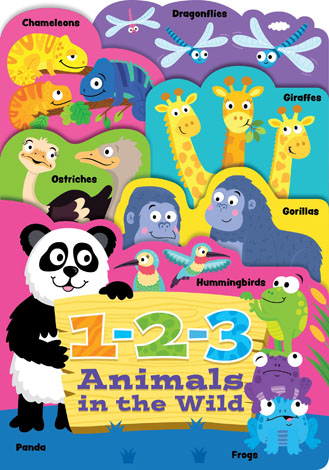 Cover of 1-2-3 Animals in the Wild
